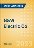 G&W Electric Co - Strategic SWOT Analysis Review- Product Image