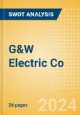 G&W Electric Co - Strategic SWOT Analysis Review- Product Image