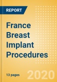 France Breast Implant Procedures Outlook to 2025 - Breast Augmentation Procedures and Breast Reconstruction Procedures- Product Image