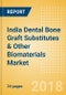 India Dental Bone Graft Substitutes & Other Biomaterials Market Outlook to 2025 - Product Thumbnail Image