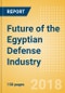 Future of the Egyptian Defense Industry - Market Attractiveness, Competitive Landscape and Forecasts to 2023 - Product Thumbnail Image