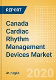 Canada Cardiac Rhythm Management Devices Market Outlook to 2025 - Cardiac Resynchronisation Therapy (CRT), Implantable Cardioverter Defibrillators (ICD), Implantable Loop Recorders (ILR) and Pacemakers- Product Image
