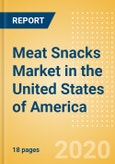 Meat Snacks (Savory Snacks) Market in the United States of America - Outlook to 2024; Market Size, Growth and Forecast Analytics (updated with COVID-19 Impact)- Product Image