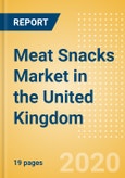 Meat Snacks (Savory Snacks) Market in the United Kingdom - Outlook to 2024; Market Size, Growth and Forecast Analytics (updated with COVID-19 Impact)- Product Image