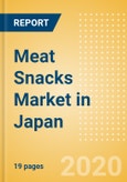 Meat Snacks (Savory Snacks) Market in Japan - Outlook to 2024; Market Size, Growth and Forecast Analytics (updated with COVID-19 Impact)- Product Image