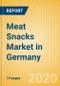 Meat Snacks (Savory Snacks) Market in Germany - Outlook to 2024; Market Size, Growth and Forecast Analytics (updated with COVID-19 Impact) - Product Thumbnail Image