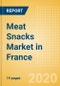 Meat Snacks (Savory Snacks) Market in France - Outlook to 2024; Market Size, Growth and Forecast Analytics (updated with COVID-19 Impact) - Product Thumbnail Image