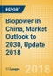 Biopower in China, Market Outlook to 2030, Update 2018 - Capacity, Generation, Investment Trends, Regulations and Company Profiles - Product Thumbnail Image