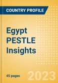 Egypt PESTLE Insights - A Macroeconomic Outlook Report- Product Image