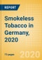 Smokeless Tobacco in Germany, 2020 - Product Thumbnail Image