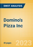 Domino's Pizza Inc (DPZ) - Financial and Strategic SWOT Analysis Review- Product Image