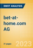 bet-at-home.com AG (ACX) - Financial and Strategic SWOT Analysis Review- Product Image