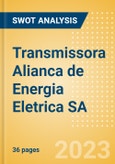Transmissora Alianca de Energia Eletrica SA (TAEE11) - Financial and Strategic SWOT Analysis Review- Product Image