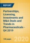 Partnerships, Licensing, Investments and M&A Deals and Trends in Pharmaceuticals - Q4 2019 - Product Thumbnail Image