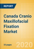 Canada Cranio Maxillofacial Fixation (CMF) Market Outlook to 2025 - Distraction Systems and Plate and Screw Fixators- Product Image