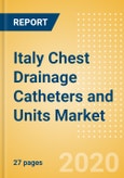 Italy Chest Drainage Catheters and Units Market Outlook to 2025 - Chest Drainage Catheters and Chest Drainage Units- Product Image
