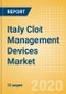 Italy Clot Management Devices Market Outlook to 2025 - CDT Catheters, Embolectomy Balloon Catheters, Inferior Vena Cava Filters (IVCF) and Others - Product Thumbnail Image
