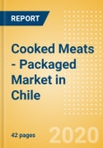 Cooked Meats - Packaged (Meat) Market in Chile - Outlook to 2024; Market Size, Growth and Forecast Analytics (updated with COVID-19 Impact)- Product Image