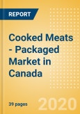 Cooked Meats - Packaged (Meat) Market in Canada - Outlook to 2024; Market Size, Growth and Forecast Analytics (updated with COVID-19 Impact)- Product Image