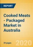 Cooked Meats - Packaged (Meat) Market in Australia - Outlook to 2024; Market Size, Growth and Forecast Analytics (updated with COVID-19 Impact)- Product Image