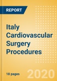 Italy Cardiovascular Surgery Procedures Outlook to 2025 - Coronary Artery Bypass Graft (CABG) Procedures and Isolated Valve Procedures- Product Image