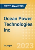 Ocean Power Technologies Inc (OPTT) - Financial and Strategic SWOT Analysis Review- Product Image