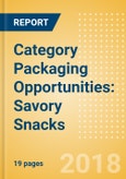 Category Packaging Opportunities: Savory Snacks - Identifying pack formats and features that make a brand worth paying more for- Product Image