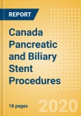 Canada Pancreatic and Biliary Stent Procedures Outlook to 2025 - Endoscopic Retrograde Cholangiopancreatography (ERCP) Pancreatic and Biliary Stenting Procedures and Percutaneous Transhepatic Cholangiography (PTC) Biliary Stenting Procedures- Product Image