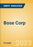 Bose Corp - Strategic SWOT Analysis Review- Product Image