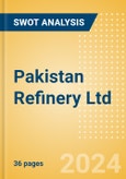 Pakistan Refinery Ltd (PRL) - Financial and Strategic SWOT Analysis Review- Product Image