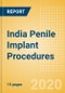 India Penile Implant Procedures Outlook to 2025 - Penile implant procedures using inflatable penile implants and Penile implant procedures using semi-rigid penile implants - Product Thumbnail Image
