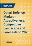 Qatari Defense Market - Attractiveness, Competitive Landscape and Forecasts to 2025- Product Image