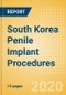 South Korea Penile Implant Procedures Outlook to 2025 - Penile implant procedures using inflatable penile implants and Penile implant procedures using semi-rigid penile implants - Product Thumbnail Image
