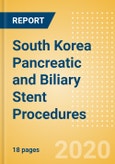 South Korea Pancreatic and Biliary Stent Procedures Outlook to 2025 - Endoscopic Retrograde Cholangiopancreatography (ERCP) Pancreatic and Biliary Stenting Procedures and Percutaneous Transhepatic Cholangiography (PTC) Biliary Stenting Procedures- Product Image