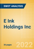 E Ink Holdings Inc (8069) - Financial and Strategic SWOT Analysis Review- Product Image