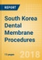 South Korea Dental Membrane Procedures Outlook to 2025 - Product Thumbnail Image