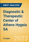 Diagnostic & Therapeutic Center of Athens Hygeia SA - Strategic SWOT Analysis Review- Product Image