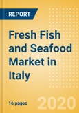 Fresh Fish and Seafood (Counter) (Fish and Seafood) Market in Italy - Outlook to 2024; Market Size, Growth and Forecast Analytics (updated with COVID-19 Impact)- Product Image