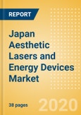 Japan Aesthetic Lasers and Energy Devices Market Outlook to 2025 - Laser Resurfacing Devices, Minimally Invasive Body Contouring Devices and Non Invasive Body Contouring Devices- Product Image