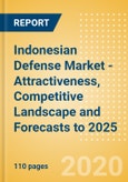 Indonesian Defense Market - Attractiveness, Competitive Landscape and Forecasts to 2025- Product Image