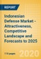 Indonesian Defense Market - Attractiveness, Competitive Landscape and Forecasts to 2025 - Product Thumbnail Image