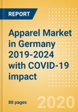 Apparel Market in Germany 2019-2024 with COVID-19 impact- Product Image