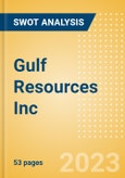 Gulf Resources Inc (GURE) - Financial and Strategic SWOT Analysis Review- Product Image
