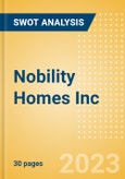 Nobility Homes Inc (NOBH) - Financial and Strategic SWOT Analysis Review- Product Image