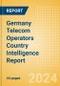 Germany Telecom Operators Country Intelligence Report - Product Thumbnail Image