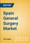 Spain General Surgery Market Outlook to 2025 - Access Instruments, Aesthetic Devices, Aesthetic Lasers and Energy Devices and Others - Product Thumbnail Image