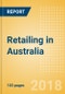 Retailing in Australia, Market Shares, Summary and Forecasts to 2022 - Product Thumbnail Image