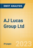 AJ Lucas Group Ltd (AJL) - Financial and Strategic SWOT Analysis Review- Product Image