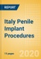 Italy Penile Implant Procedures Outlook to 2025 - Penile implant procedures using inflatable penile implants and Penile implant procedures using semi-rigid penile implants - Product Thumbnail Image
