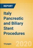 Italy Pancreatic and Biliary Stent Procedures Outlook to 2025 - Endoscopic Retrograde Cholangiopancreatography (ERCP) Pancreatic and Biliary Stenting Procedures and Percutaneous Transhepatic Cholangiography (PTC) Biliary Stenting Procedures- Product Image